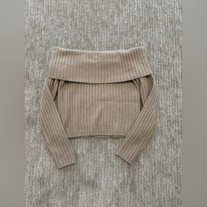 Abercrombie Fold Over Sweater